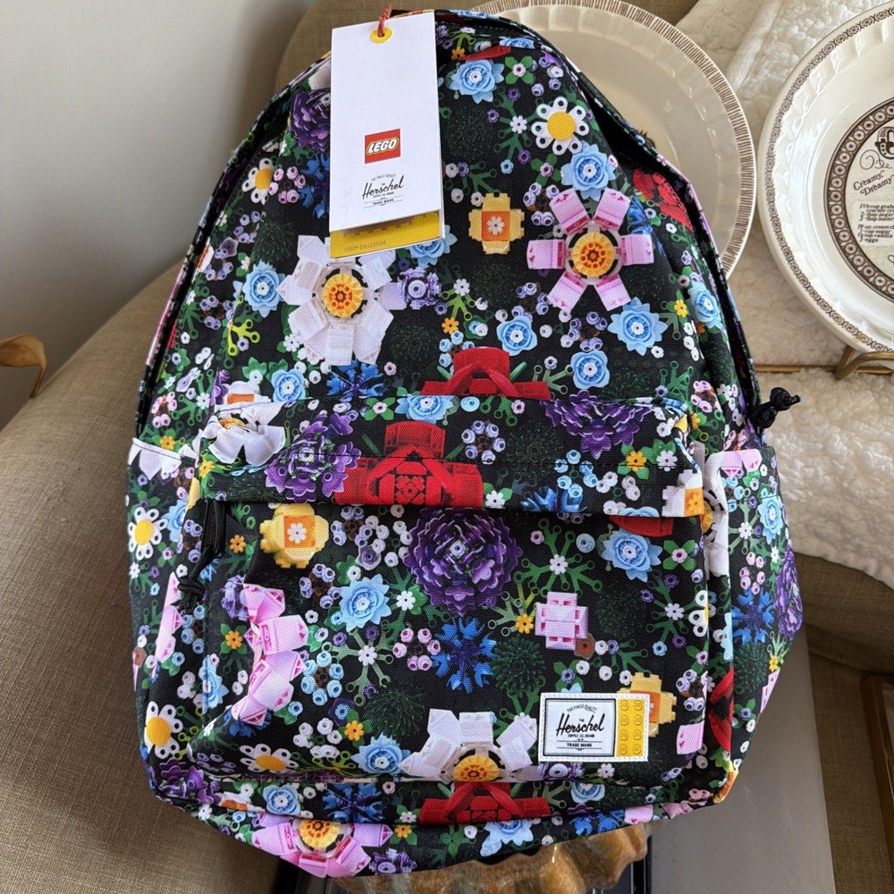 Herschel Supply Co. LEGO Herschel Floral Classic XL Backpack Floral 18x13 Unisex - Picture 3 of 13
